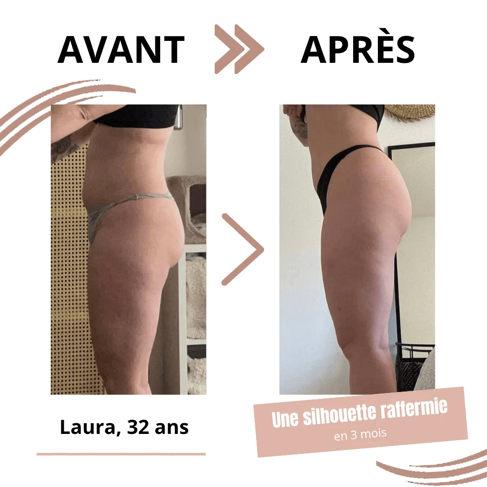 Laura, 32 ans, une silhouette raffermie en 3 mois